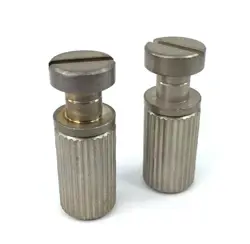 AGED/RELIC FINISH SAE STOP TAILPIECE STUDS & INSERTS FOR USA GIBSON® TP-0455-007