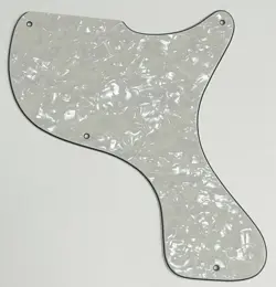 IVORY WHITE PEARL PICKGUARD FIT GIBSON LES PAUL JUNIOR 1958 STYLE GUITAR PARTS