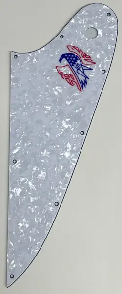 4 PLY WHITE PEARL PICKGUARD FOR GIBSON FIREBIRD STYLE LOGO GUITAR PARTS