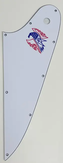3 PLY WHITE PICKGUARD FOR GIBSON FIREBIRD STYLE LOGO GUITAR PARTS