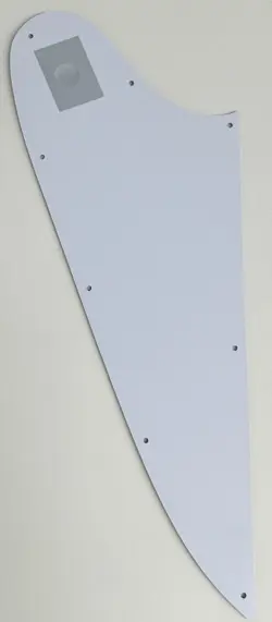 WHITE PICKGUARD FOR