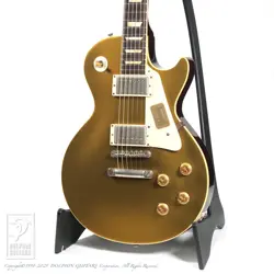 GIBSON HISTORIC COLLECTION 1957 LES PAUL REISSUE GOLD TOP DARK BACK VOS (2014)