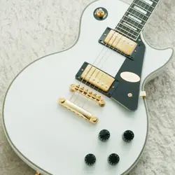 EPIPHONE INSPIRED BY GIBSON LES PAUL CUSTOM -ALPINE WHITE- 4.21KG FREE SHIPPING