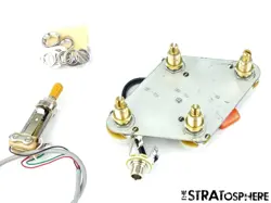 USA GIBSON LES PAUL STANDARD 50S - POTS WIRING + 3 WAY SWITCH HANDWIRED