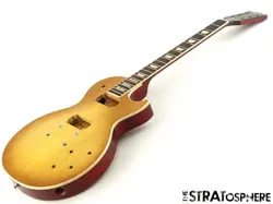 GIBSON USA LES PAUL STANDARD 60S BODY + NECK FIGURED TOP UNBURST