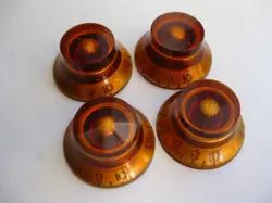 REPLACEMENT GIBSON LES PAUL GUITAR KNOBS SET FOR PROJECT UPGRADE