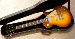 GIBSON LES PAUL DELUXE WITH FACTORY HUMBUCKER SUNBURST USA 1975 VINTAGE GUITAR