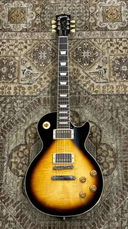 USED 2022 GIBSON LES PAUL STANDARD 50'S IN TOBACCO SUNBURST W/ CASE & PRO SETUP