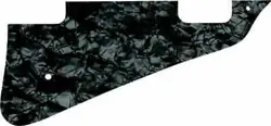 WD CUSTOM PICKGUARD FOR GIBSON LES PAUL DELUXE #28JBK JET BLACK PEARL