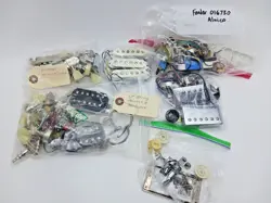 LOT GIBSON FENDER ELECTRIC GUITAR PICKUPS HUMBUCKERS SINGLE COIL BRIDGES TUNERS