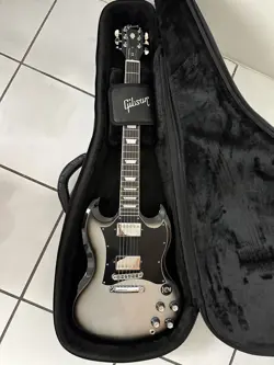 GIBSON SG STANDARD EBONY SILVERBURST LIMITED EDITION