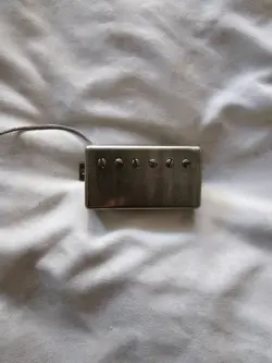 GIBSON BURSTBUCKER 2 BRIDGE OR NECK HUMBUCKER GUITAR PICKUP NICKEL SILVER COVER