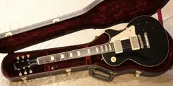 GIBSON CUSTOM SHOP HISTORIC COLLECTION 1958 LES PAUL STANDARD REISSUE ALL BLACK