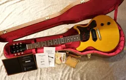 GIBSON CUSTOM SHOP JAPAN LIMITED RUN 1959 LES PAUL JUNIOR DOUBLE CUT BRIGHT TVY