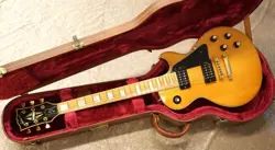 GIBSON LES PAUL CUSTOM NATURAL 1977 VINTAGE ELECTRIC GUITAR