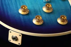 GIBSON LES PAUL STANDARD 50S FIGURED TOP BLUEBERRY BURST CUSTOM COLOR SERIES