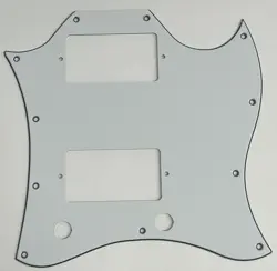 3 PLY PARCHMENT PICKGUARD FIT US GIBSON SG STANDARD STYLE GUITAR PARTS
