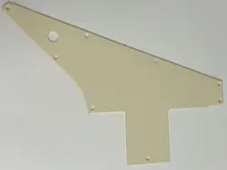 1 PLY CREAM PICKGUARD FIT GIBSON 76 EXPLORER RE-ISSUE STYLE GUITAR PARTS