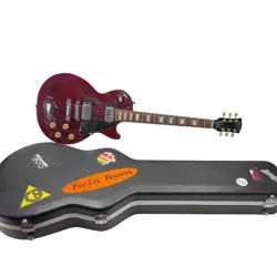 GIBSON LES PAUL STUDIO RIGHT-HANDED SIX STRING WINE RED ELECTRIC GUITAR