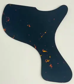 1 PLY BROWN TORTOISE PICKGUARD FIT GIBSON LES PAUL JUNIOR 1958 STYLE GUITARPARTS