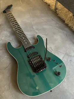 GIBSON 1988 GIBSON U2 EMERALD GREEN METALLIC RARE SPECS