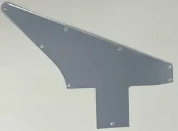 SILVER MIRROR PICKGUARD FIT GIBSON 76 EXPLORER RE-ISSUE BLANK STYLE GUITAR PARTS