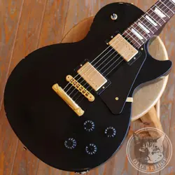 GIBSON LTD LES PAUL STUDIO EBONY BLACK USED ELECTRIC GUITAR