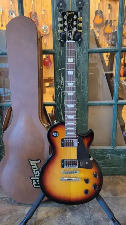 2016 GIBSON LES PAUL STUDIO ELECTRIC GUITAR IN FIREBURST W/ GIBSON CASE