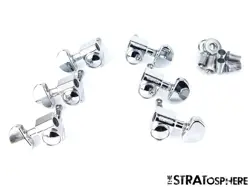 GIBSON USA LES PAUL STUDIO MODEL GROVER ROTOMATIC TUNERS TUNING, CHROME 3X3