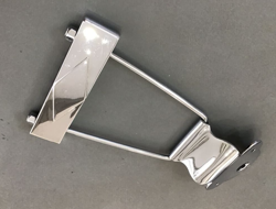 1960 GIBSON ES-140 SHORT TRAPEZE TAILPIECE CHROME VINTAGE