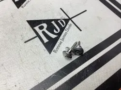 90’S GENUINE GIBSON USA ALUMINUM GUITAR STRAP BUTTONS