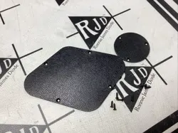 GIBSON LES PAUL BACK CONTROL CAVITY COVERS SET BLACK TEXTURED