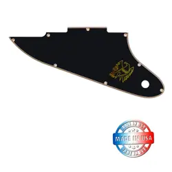 BLACK/CREAM 5 PLY PICKGUARD FOR 2019 GIBSON FIREBIRD TRIBUTE MINI HUMBUCKER