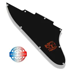 BLACK/WHITE 5 PLY PICKGUARD FOR 2019 GIBSON FIREBIRD TRIBUTE MINI HUMBUCKER