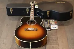 2016 GIBSON SJ-200 STANDARD SERIES ACOUSTIC JUMBO GUITAR VINTAGE SUNBURST + OHSC