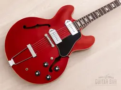 1968 GIBSON ES-330 TDC VINTAGE HOLLOWBODY SPARKLING BURGUNDY 