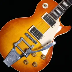 GIBSON CUSTOM SHOP 1958 LES PAUL REISSUE  BIGSBY USED ELECTRIC GUITAR