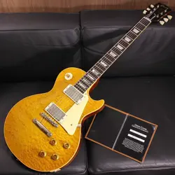 GIBSON CUSTOM SHOP 1959 LES PAUL STANDARD REISSUE VOS LEMON BURST SN. 943469