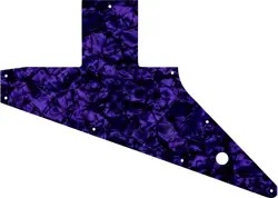 WD CUSTOM PICKGUARD FOR GIBSON 2010-2018 EXPLORER #28PR PURPLE PEARL