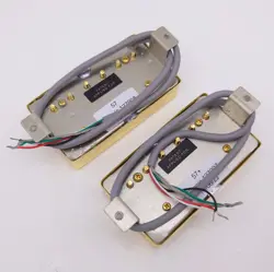FOR GIBSON GUITAR PICKUP CLASSIC 57 BRIDGE&NECK ALNICO II PICKUP 4C 2V2T HARNESS