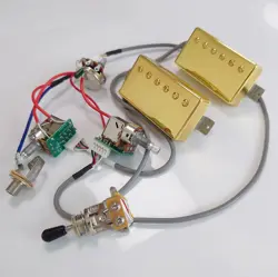 FOR GIBSON GUITAR PICKUPS ALNICO II CLASSIC 57 PICKUPS 4C 2V1T WITH QUICK WIRING
