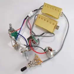 FOR GIBSON GUITAR PICKUPS ALNICO II CLASSIC 57 PICKUPS 4C 2V2T WITH QUICK WIRING