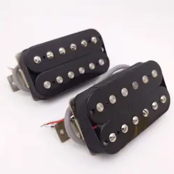 FOR GIBSON GUITAR PICKUP CLASSIC 57 BRIDGE&NECK ALNICO II HUMBUCKER PICKUP 4C