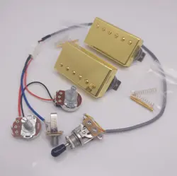 FOR GIBSON GUITAR PICKUPS ALNICO 2 BB1 BB2 HUMBUCKER PICKUP WITH 1V1T HARNESS 2C
