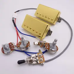 FOR GIBSON GUITAR PICKUPS ALNICO 2 BB1 BB2 HUMBUCKER PICKUP WITH 2V1T HARNESS 2C
