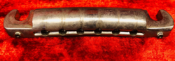 VINTAGE 1950'S GIBSON LES PAUL WRAPTAIL TAILPIECE BRIDGE PART