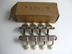 VINTAGE 60'S GIBSON MANDOLIN KLUSON DELUXE TUNERS SET FOR PROJECT UPGRADE