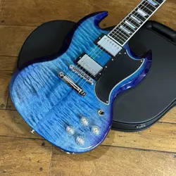 GIBSON SG MODERN BLUEBERRY FADE 2023 ELECTRIC GUITAR
