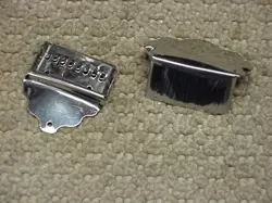 VINTAGE MANDOLIN TAILPIECE AND CLOUD COVER 1940S STRADOLIN ,GIBSON LONG PLATE