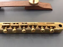 1960S GIBSON PATENT NUMBER ABR-1 GOLD GOLD BRIDGE BASE DEAD STOCK VINTAGE 